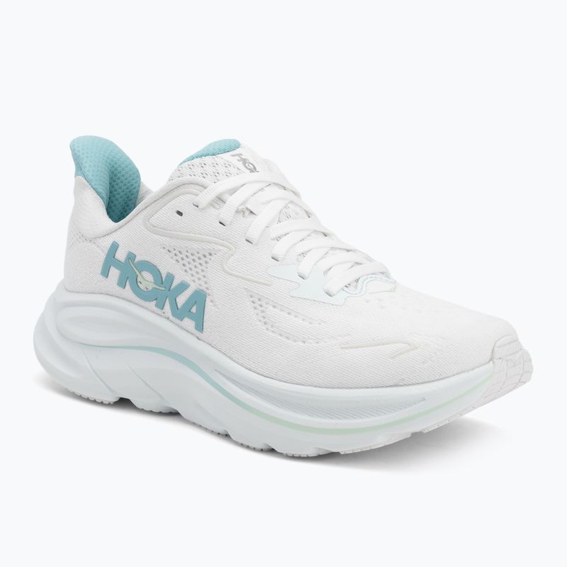 Scarpe da corsa da donna HOKA Clifton 10 bianco/cielo blu