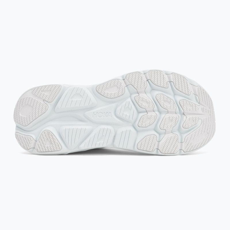 Scarpe da corsa da donna HOKA Clifton 10 bianco/cielo blu 4