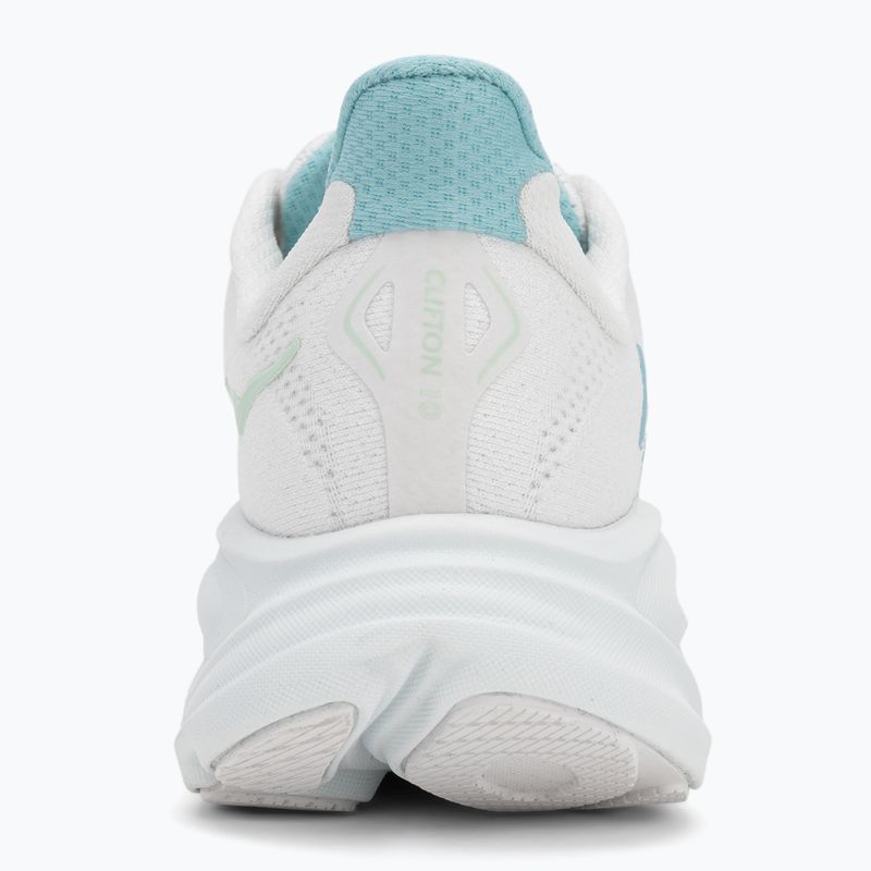 Scarpe da corsa da donna HOKA Clifton 10 bianco/cielo blu 6