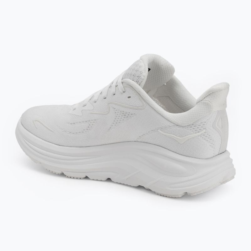 Scarpe da corsa da donna HOKA Clifton 10 bianco/bianco 3