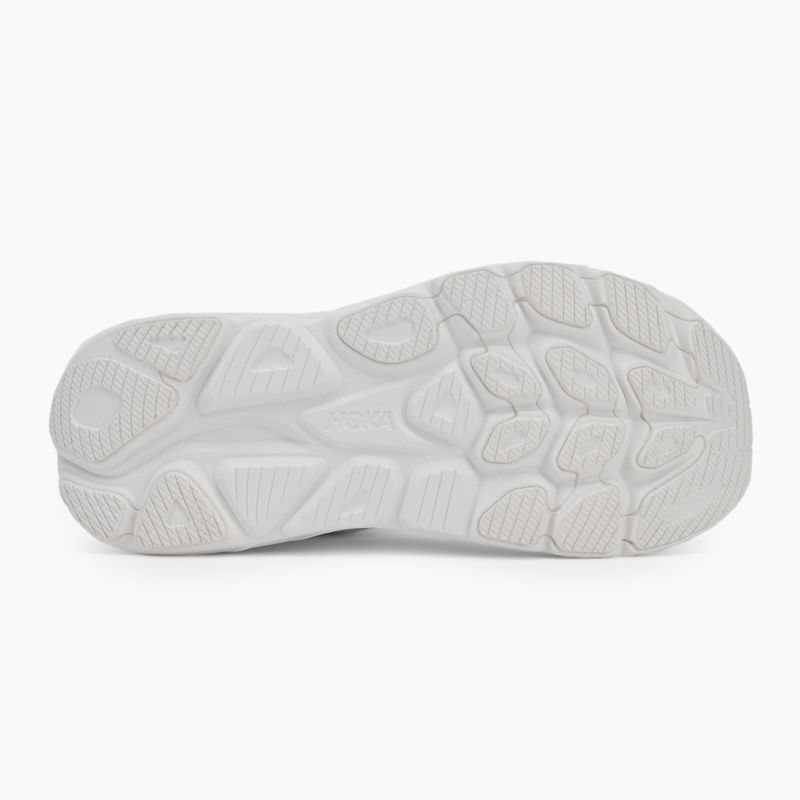 Scarpe da corsa da donna HOKA Clifton 10 bianco/bianco 4