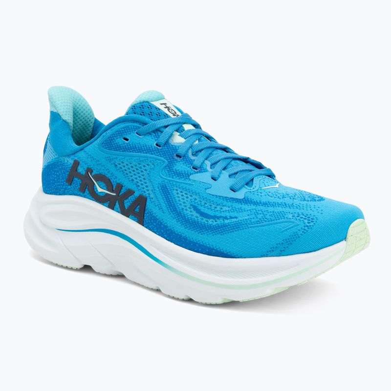 Scarpe da corsa da uomo HOKA Clifton 10 Wide hoka blu/blu scuro