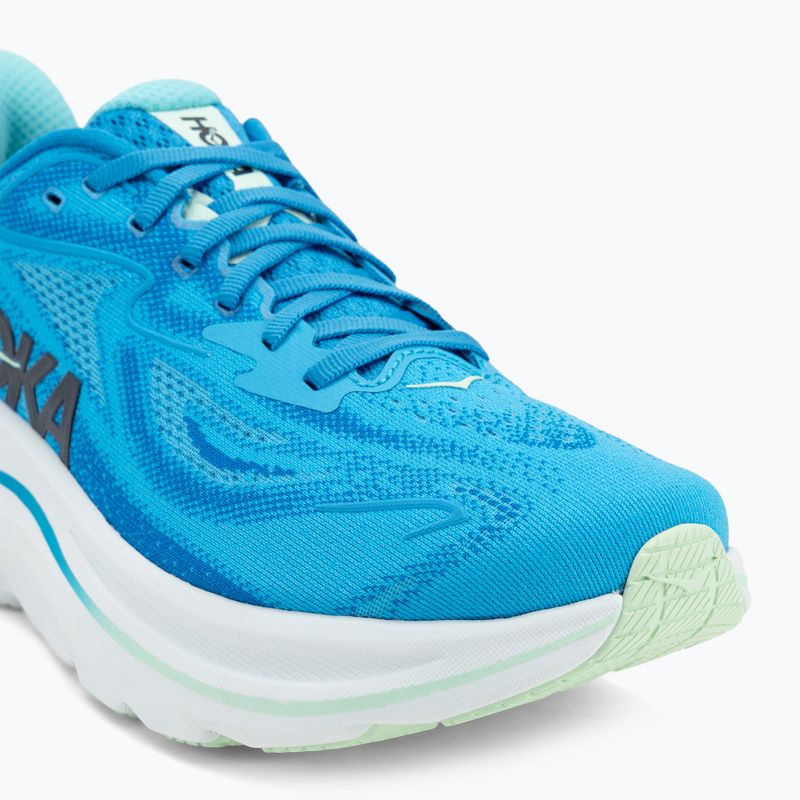 Scarpe da corsa da uomo HOKA Clifton 10 Wide hoka blu/blu scuro 7
