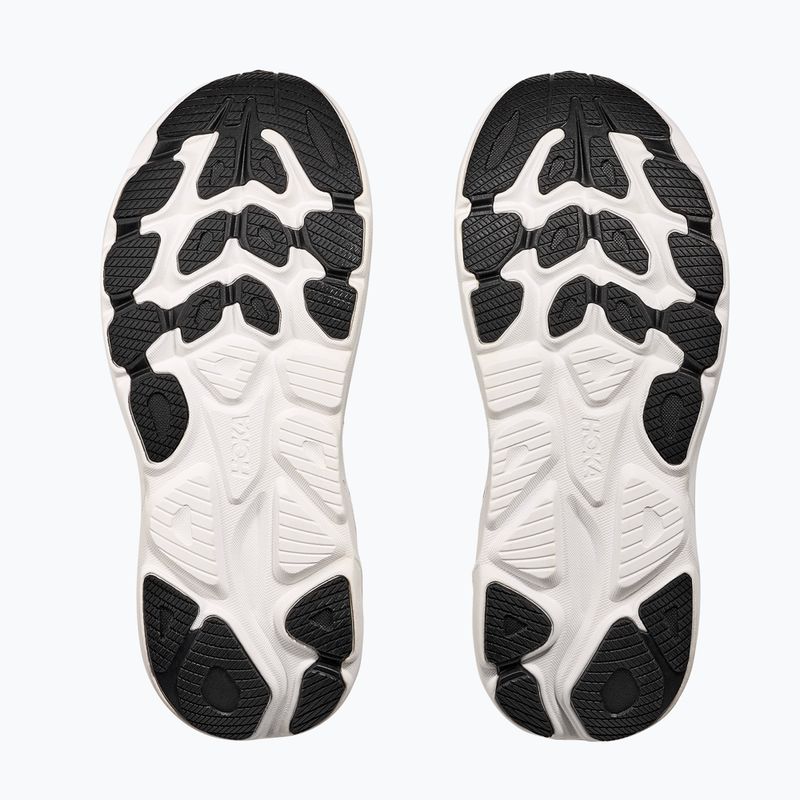 Scarpe da corsa da donna HOKA Clifton 10 Wide nero/bianco 6