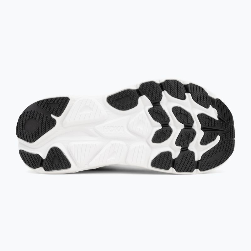 Scarpe da corsa da donna HOKA Clifton 10 Wide nero/bianco 4