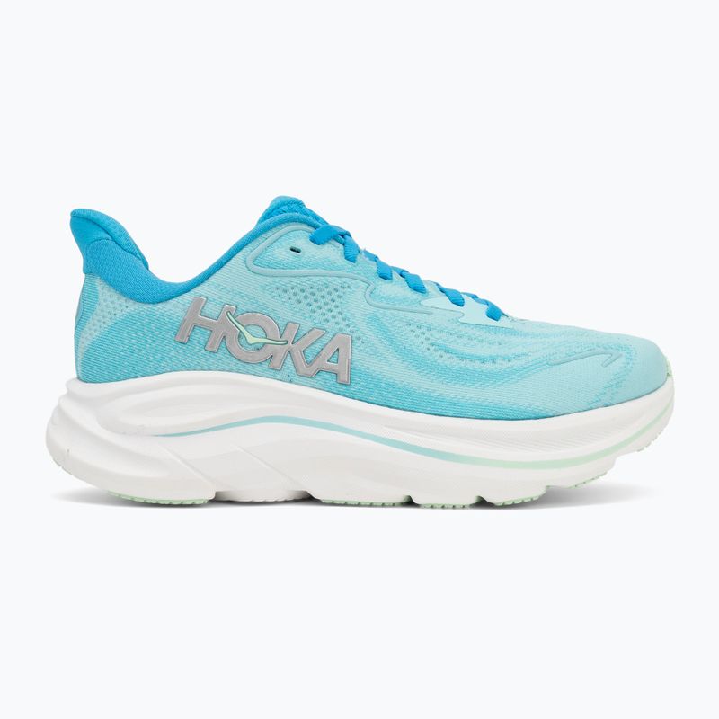Scarpe da corsa da donna HOKA Clifton 10 Wide skyward blue/cielo blue 2