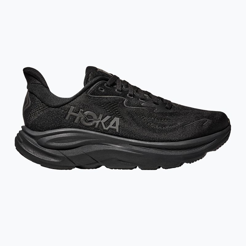 Scarpe da corsa da uomo HOKA Clifton 10 X-Wide nero/nero 2