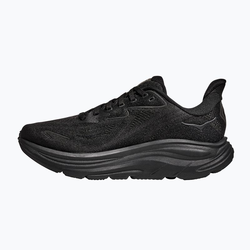 Scarpe da corsa da uomo HOKA Clifton 10 X-Wide nero/nero 3