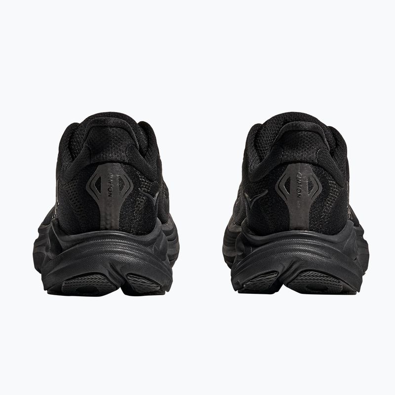 Scarpe da corsa da uomo HOKA Clifton 10 X-Wide nero/nero 5