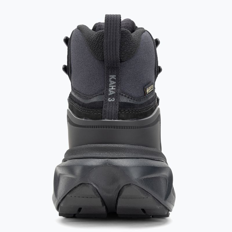 Scarpe da trekking da uomo HOKA Kaha 3 GTX nero/nero 6