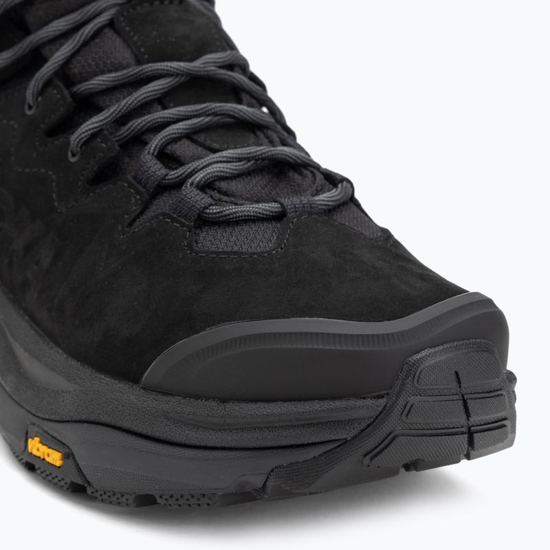 Scarpe da trekking da uomo HOKA Kaha 3 GTX nero/nero 7