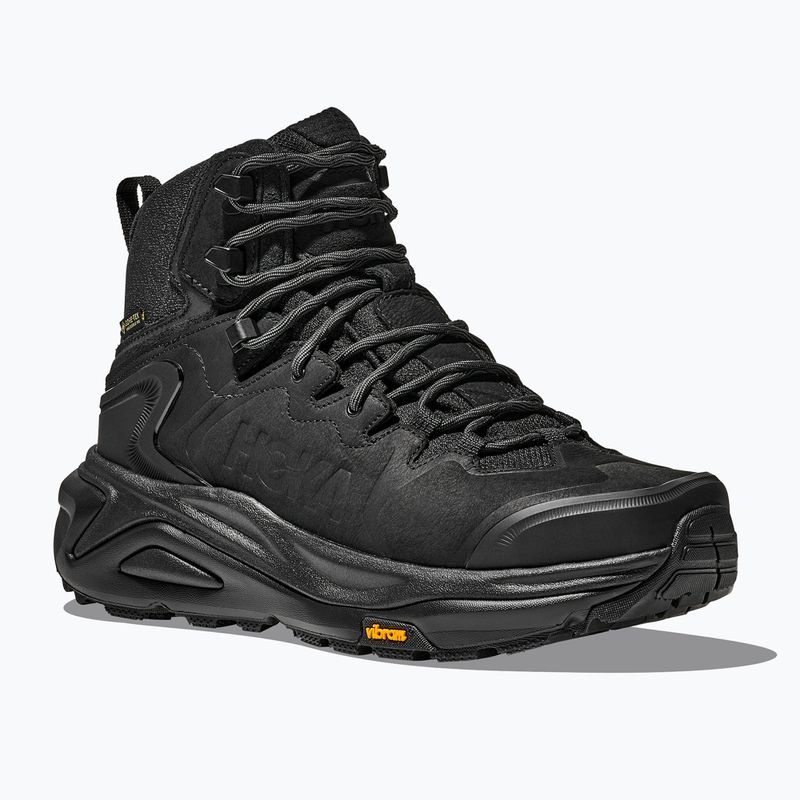 Scarpe da trekking da uomo HOKA Kaha 3 GTX nero/nero