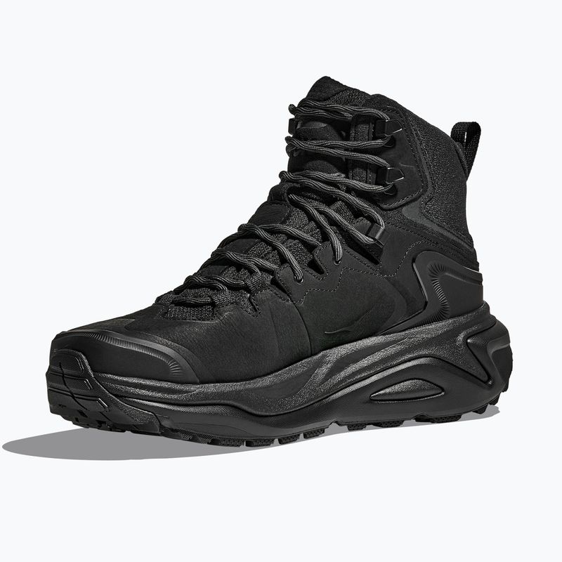 Scarpe da trekking da uomo HOKA Kaha 3 GTX nero/nero 4