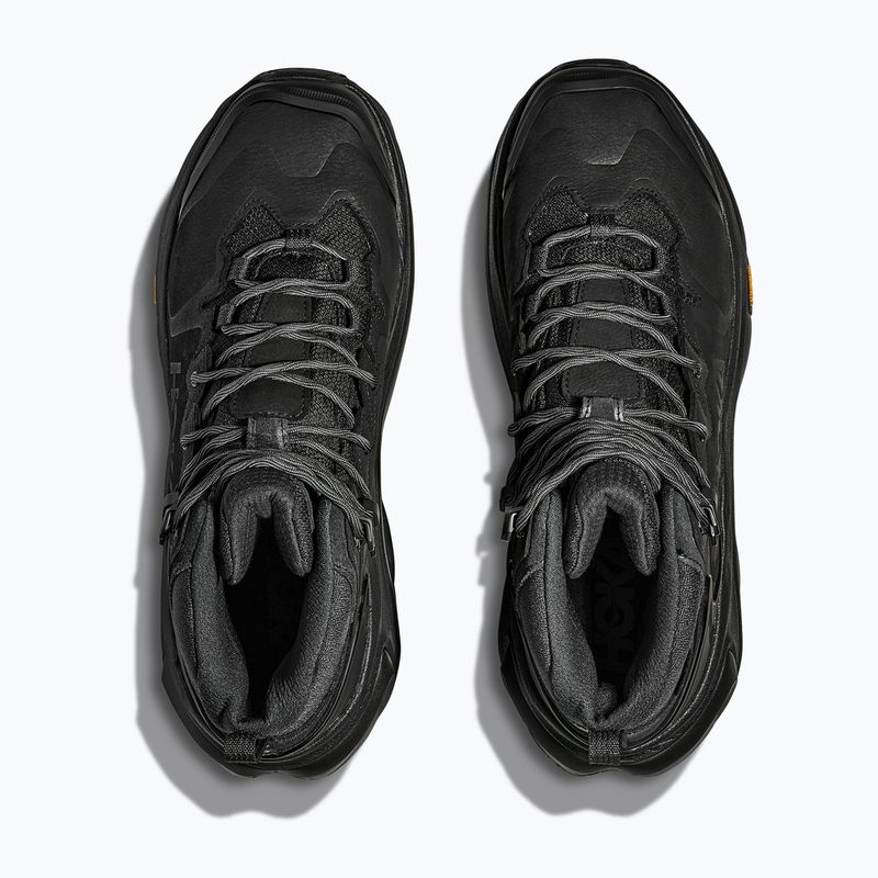 Scarpe da trekking da uomo HOKA Kaha 3 GTX nero/nero 8