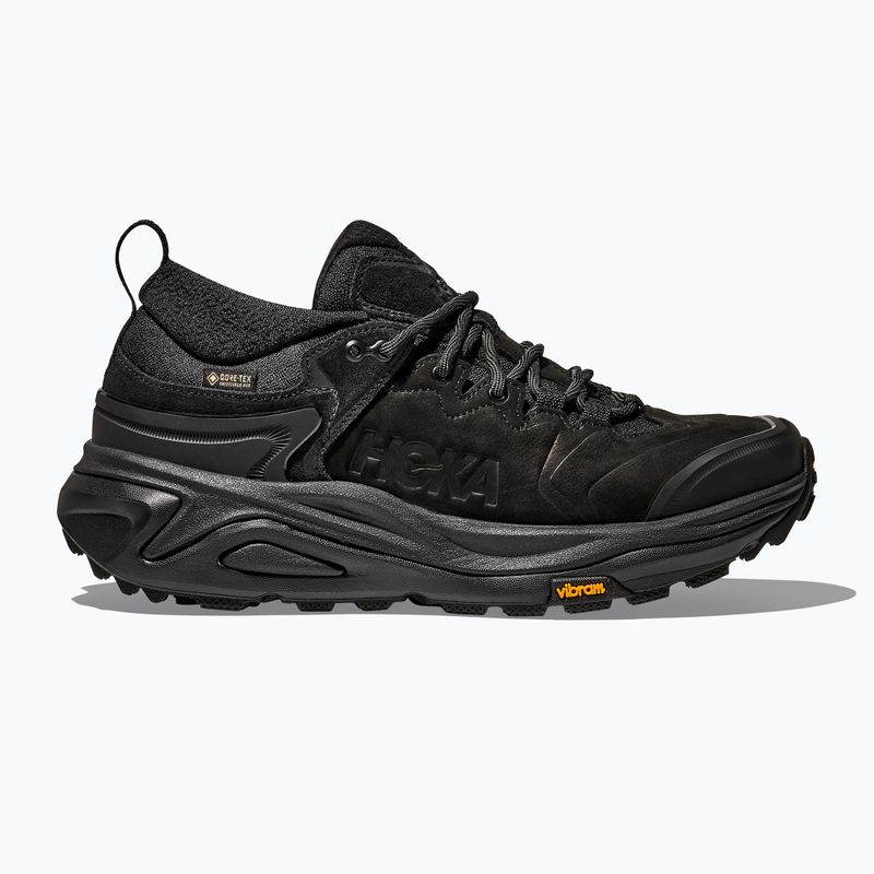 Scarpe da trekking da uomo HOKA Kaha 3 Low GTX nero/nero 2