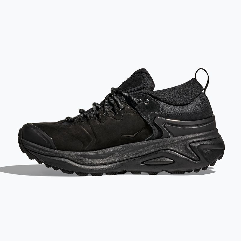 Scarpe da trekking da uomo HOKA Kaha 3 Low GTX nero/nero 3