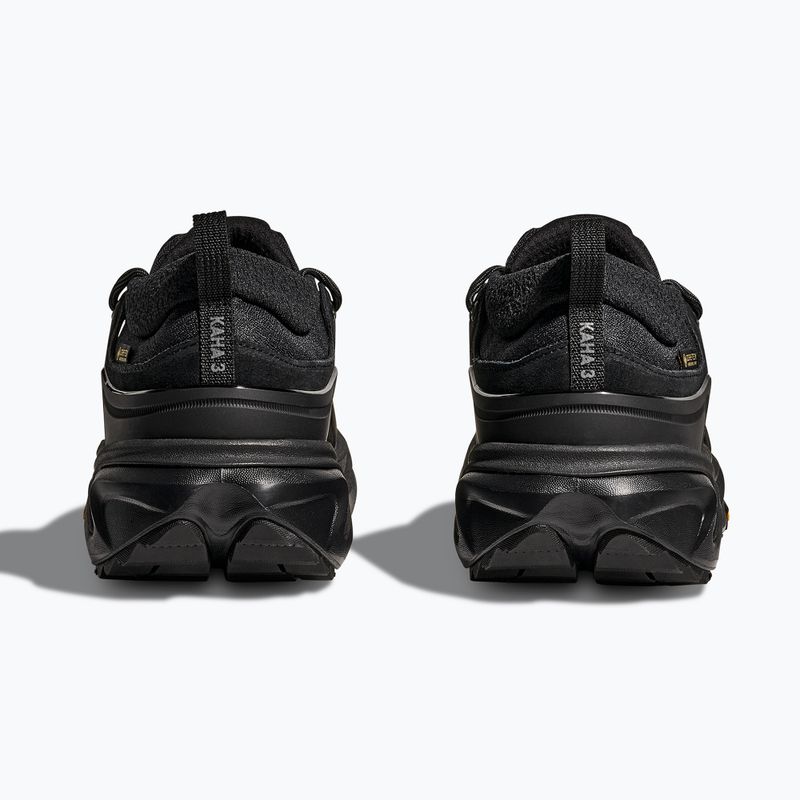 Scarpe da trekking da uomo HOKA Kaha 3 Low GTX nero/nero 6