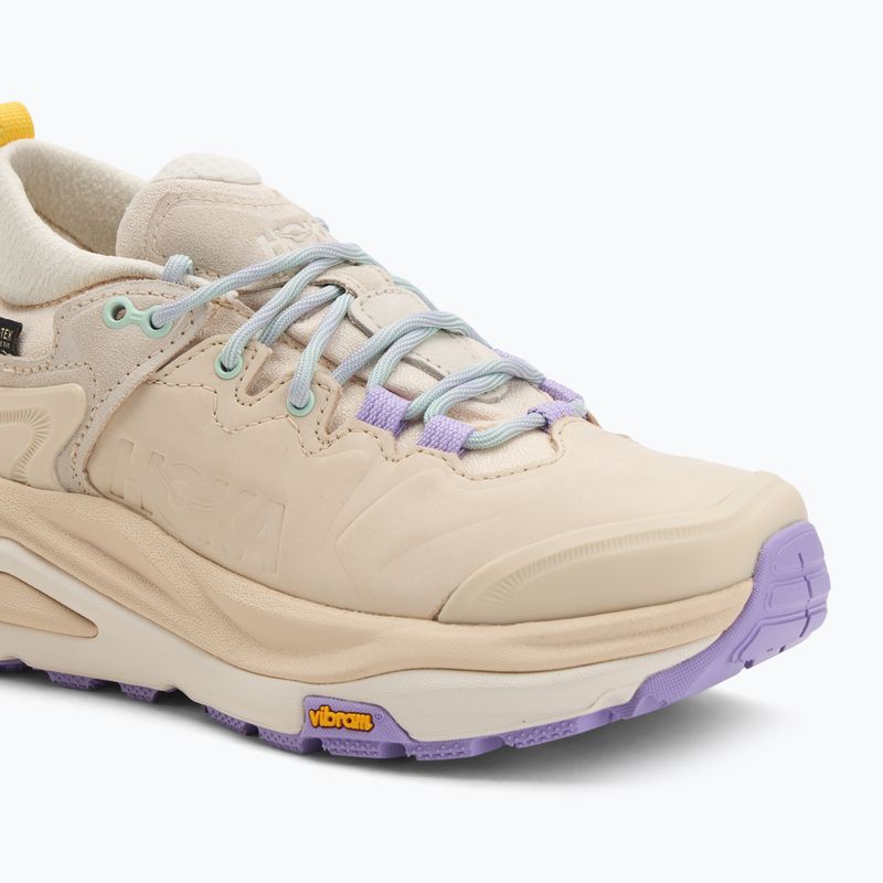 Scarpe da trekking da donna HOKA Kaha 3 Low GTX vaniglia/menta fluorite 7