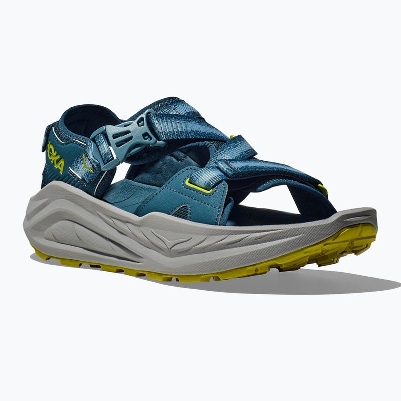 Sandali uomo HOKA Infini Hike TC green/sea moss/oat milk 8