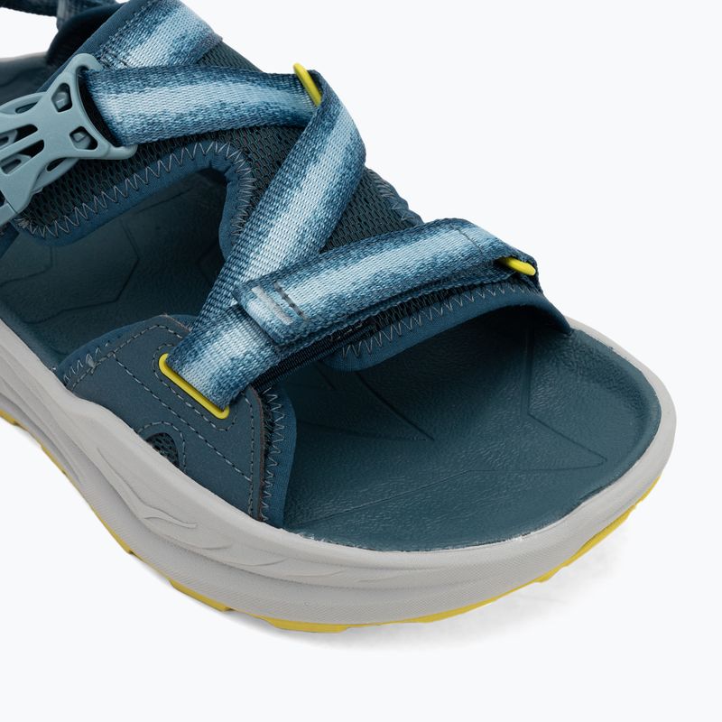 HOKA Infini Hike TC sandali da uomo blu crepuscolo/verde pisello 7