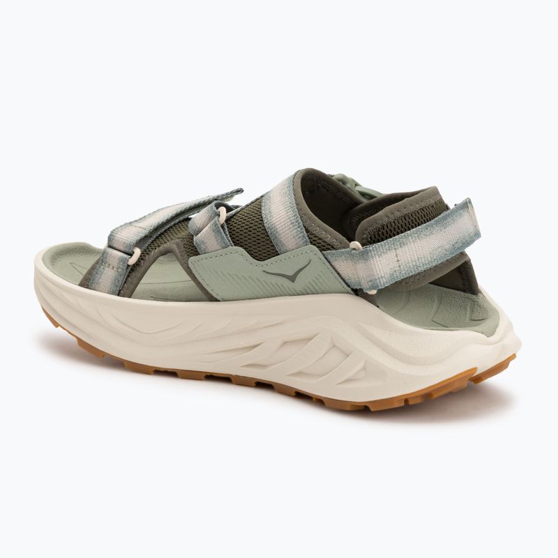 Sandali uomo HOKA Infini Hike TC green/sea moss/oat milk 3