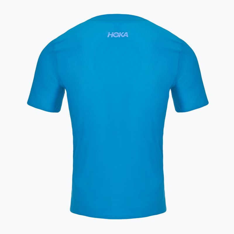 Maglietta da corsa da uomo HOKA Airolite Run hoka blu 5