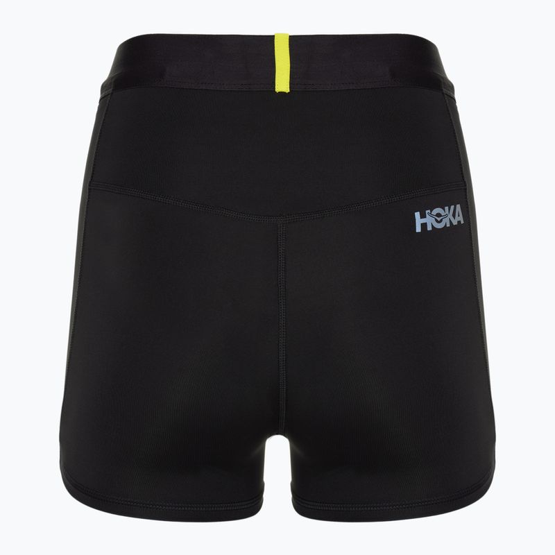 Pantaloncini da corsa da donna HOKA Novafly 3" Knit nero 3