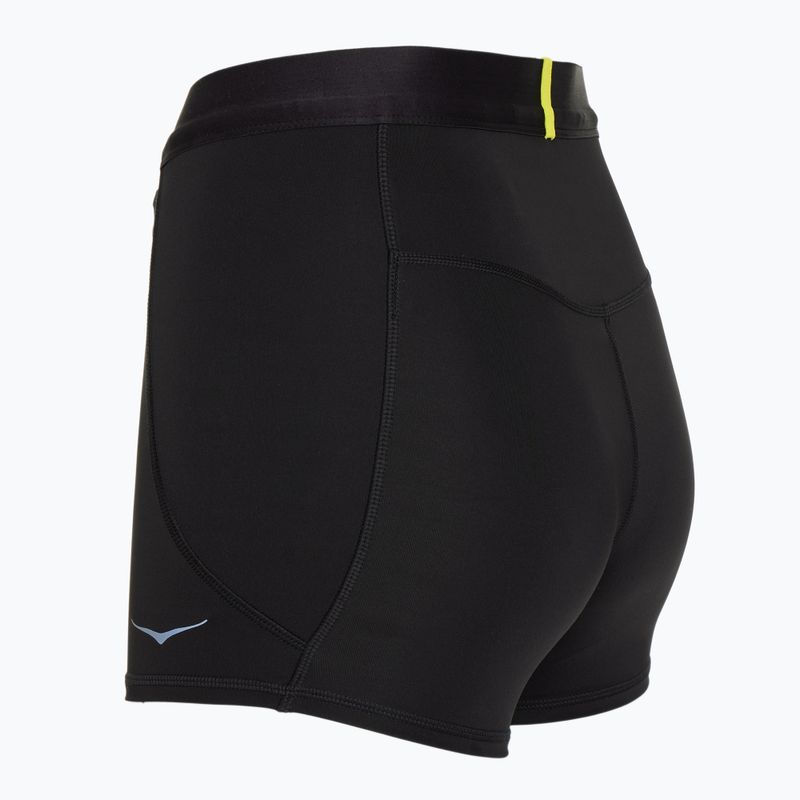 Pantaloncini da corsa da donna HOKA Novafly 3" Knit nero 5