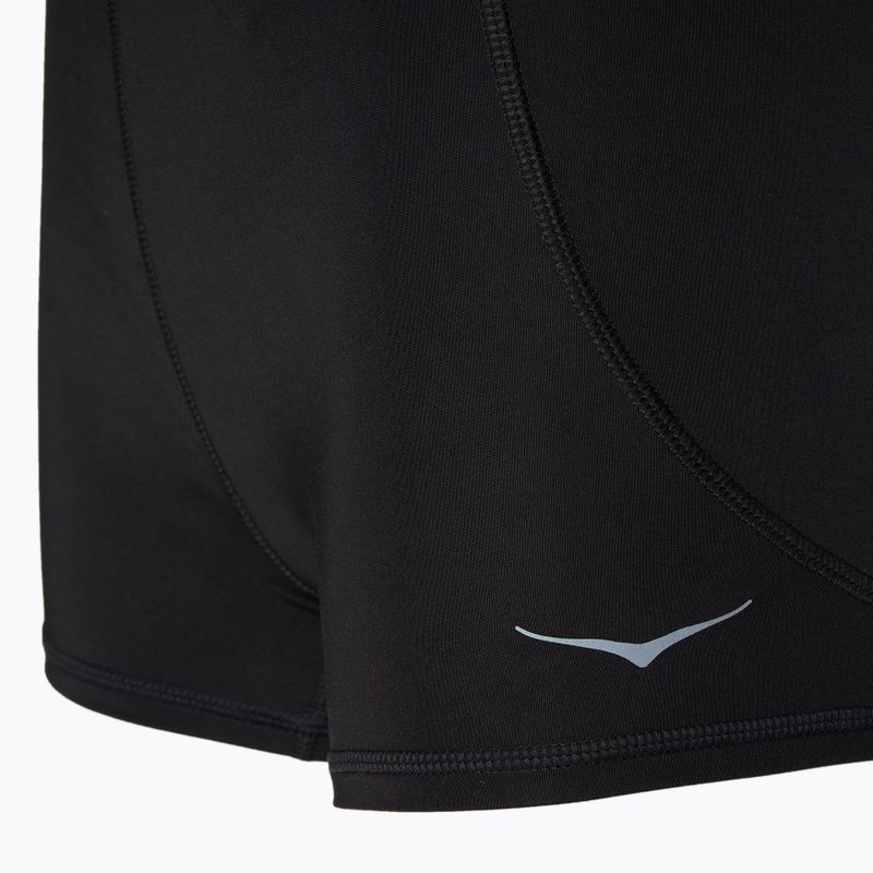Pantaloncini da corsa da donna HOKA Novafly 3" Knit nero 7