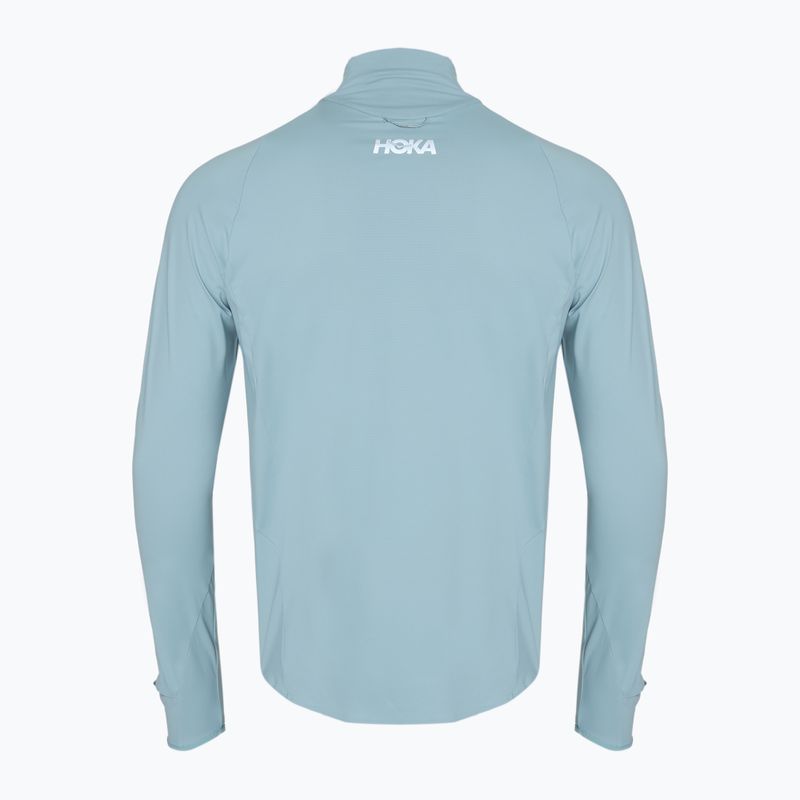 Felpa da running HOKA GlideTech Quarter Zip da uomo druzy 5