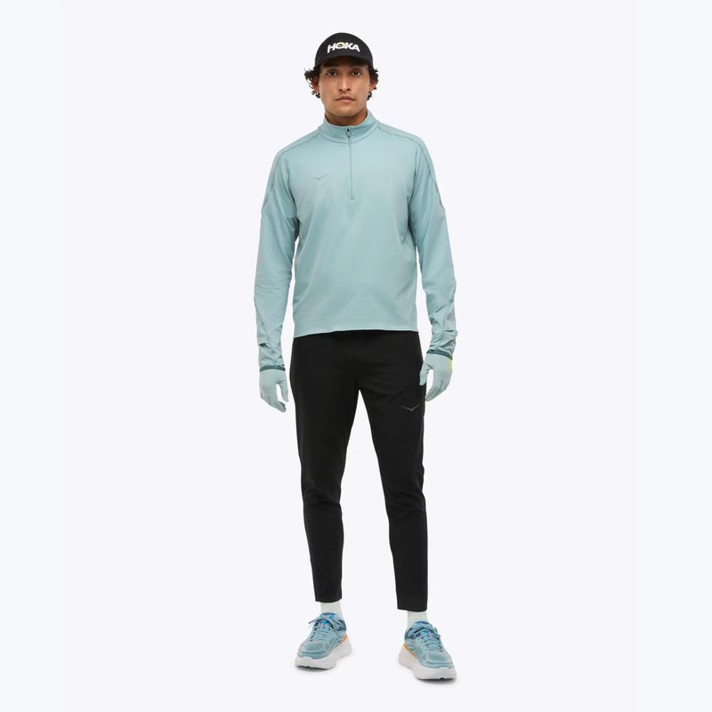 Felpa da running HOKA GlideTech Quarter Zip da uomo druzy 2