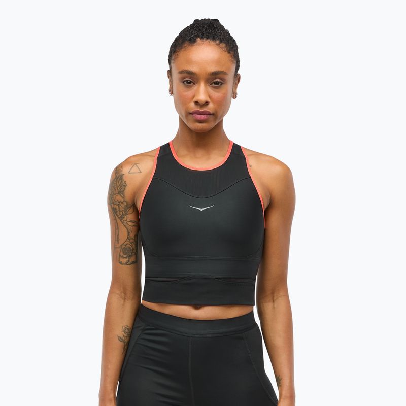Reggiseno da allenamento HOKA Race Day nero