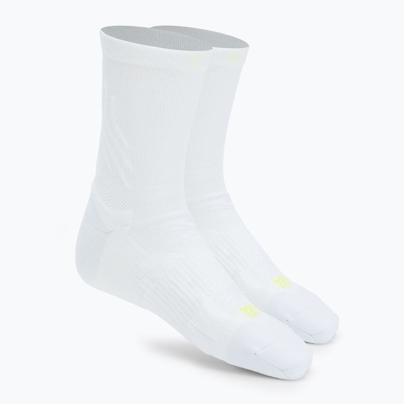 HOKA Bondi Quarter Run calzini bianchi