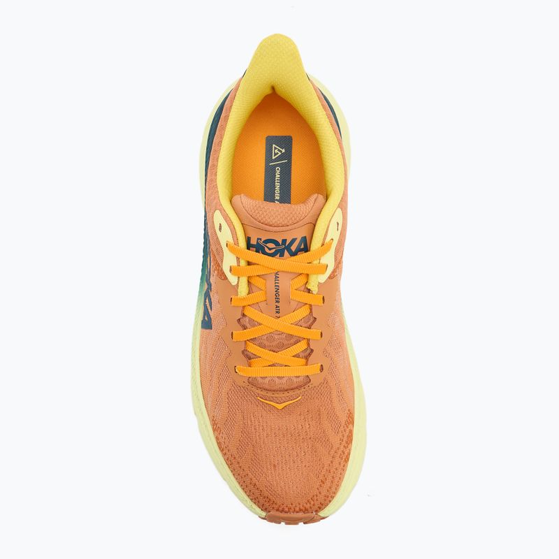HOKA Challenger ATR 7 terracotta/yuzu scarpe da corsa da uomo 5
