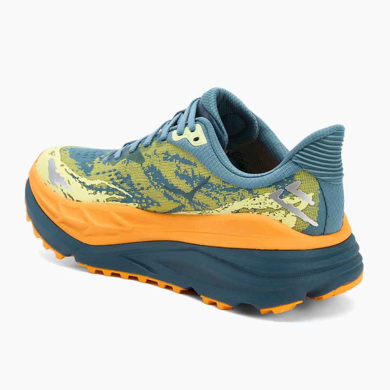 Scarpe da corsa HOKA Stinson 7 da uomo, nebbia di montagna e crepuscolo blu 3