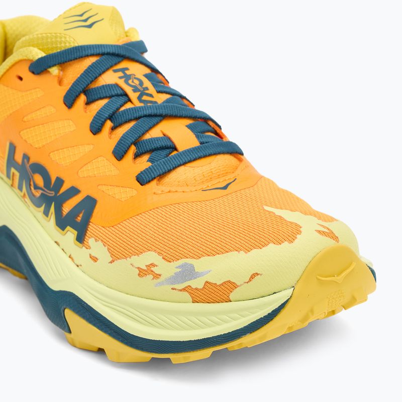 Scarpe da corsa HOKA da uomo Torrent 4 sun coral/blu twilight 7