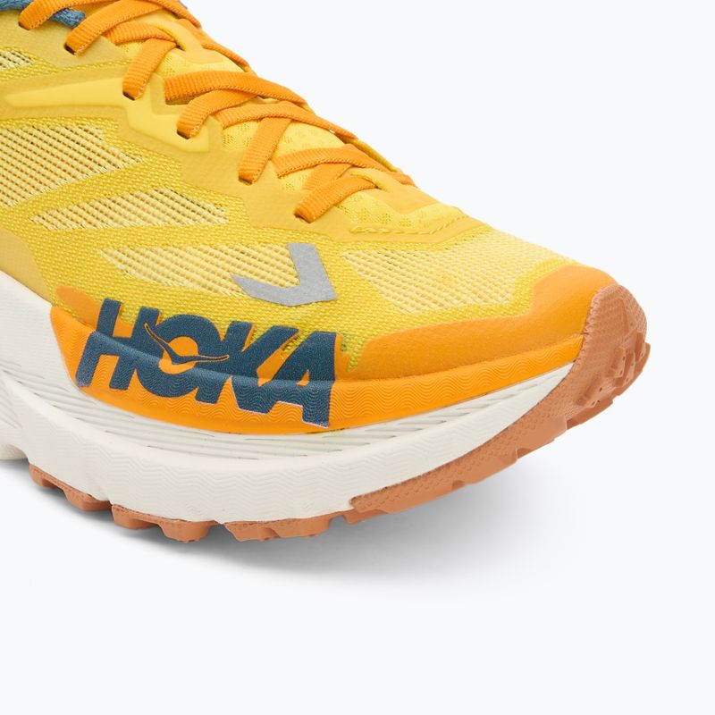 Scarpe da corsa da uomo Hoka Mafate X zest/mountain fog 7