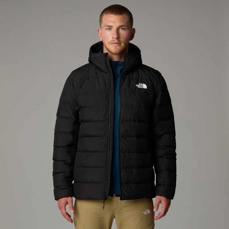 Giacca da uomo The North Face Aconcagua 3 Hoodie nera 4