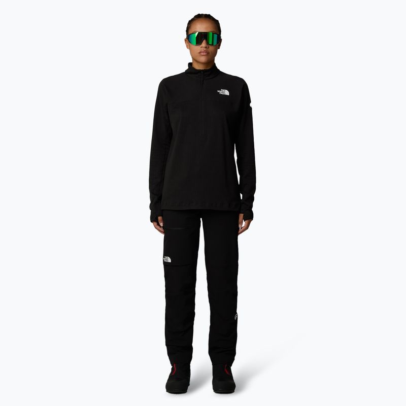 Felpa The North Face Summit Futurefleece LT 1/2 Zip nero/npf da donna 2