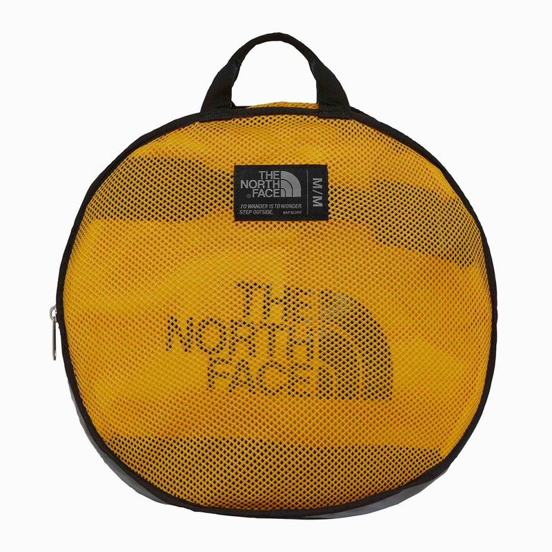 The North Face Base Camp Duffel M 71 l summit gold/nero/npf borsa da viaggio 3