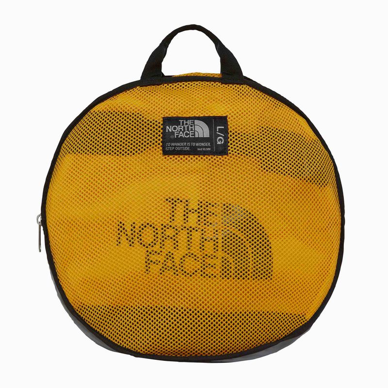 The North Face Base Camp Duffel L 95 l summit gold/nero/npf borsa da viaggio 3