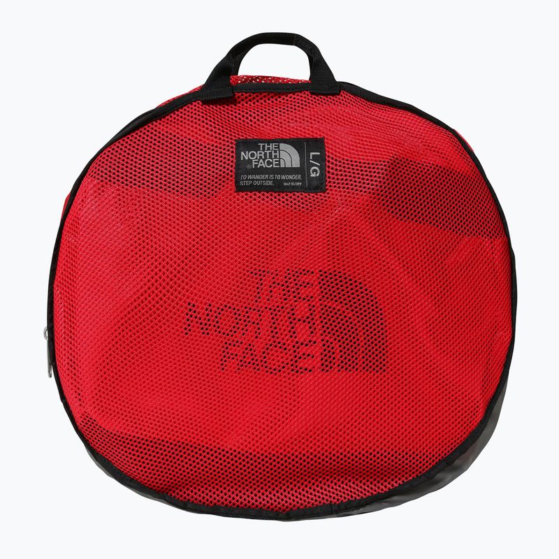 The North Face Base Camp Duffel L 95 l rosso/nero/npf borsa da viaggio 3