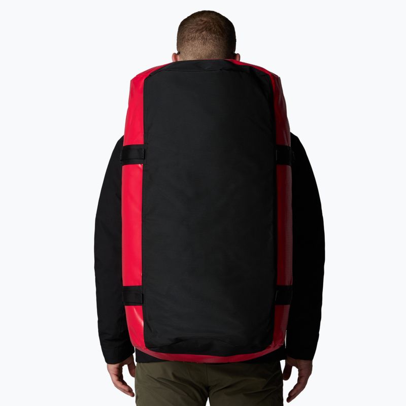 The North Face Base Camp Duffel L 95 l rosso/nero/npf borsa da viaggio 5