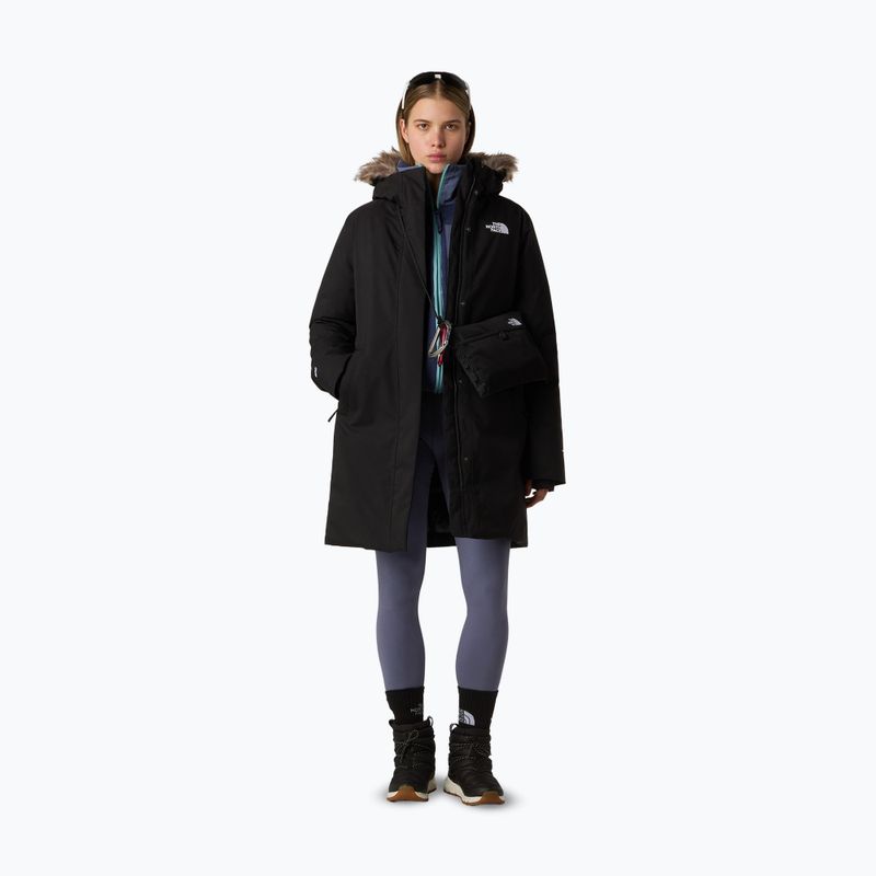 Parka invernale da donna The North Face Arctic Parka nera 2