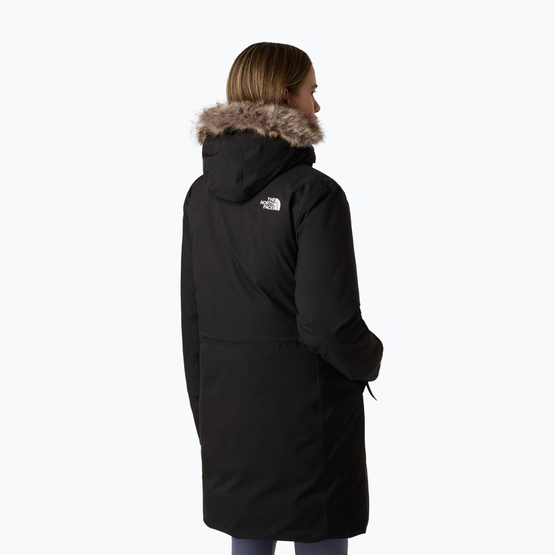 Parka invernale da donna The North Face Arctic Parka nera 3
