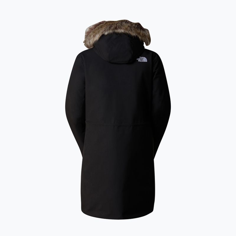 Parka invernale da donna The North Face Arctic Parka nera 5