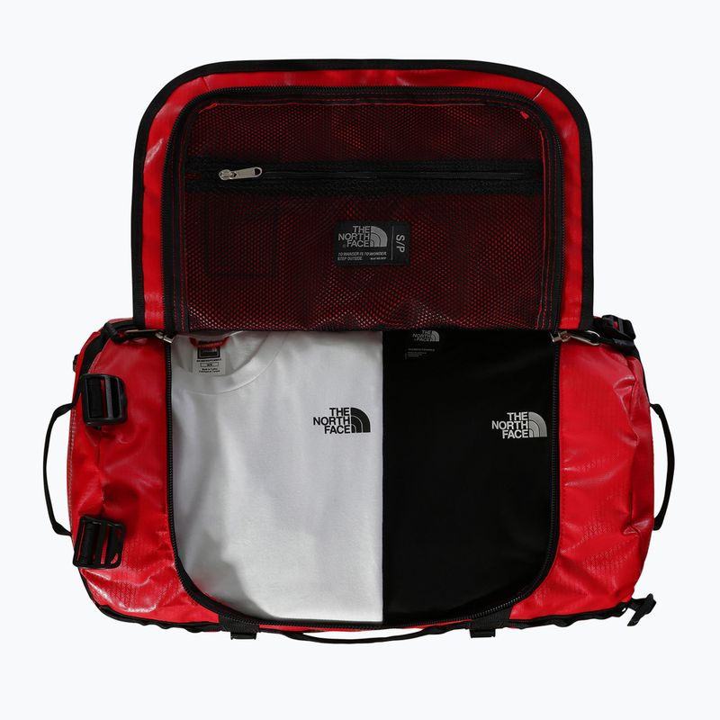 The North Face Base Camp Duffel S 50 l rosso/nero/npf borsa da viaggio 4