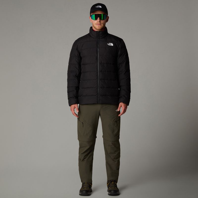 Giacca a piumino da uomo The North Face Aconcagua 3 nera 2