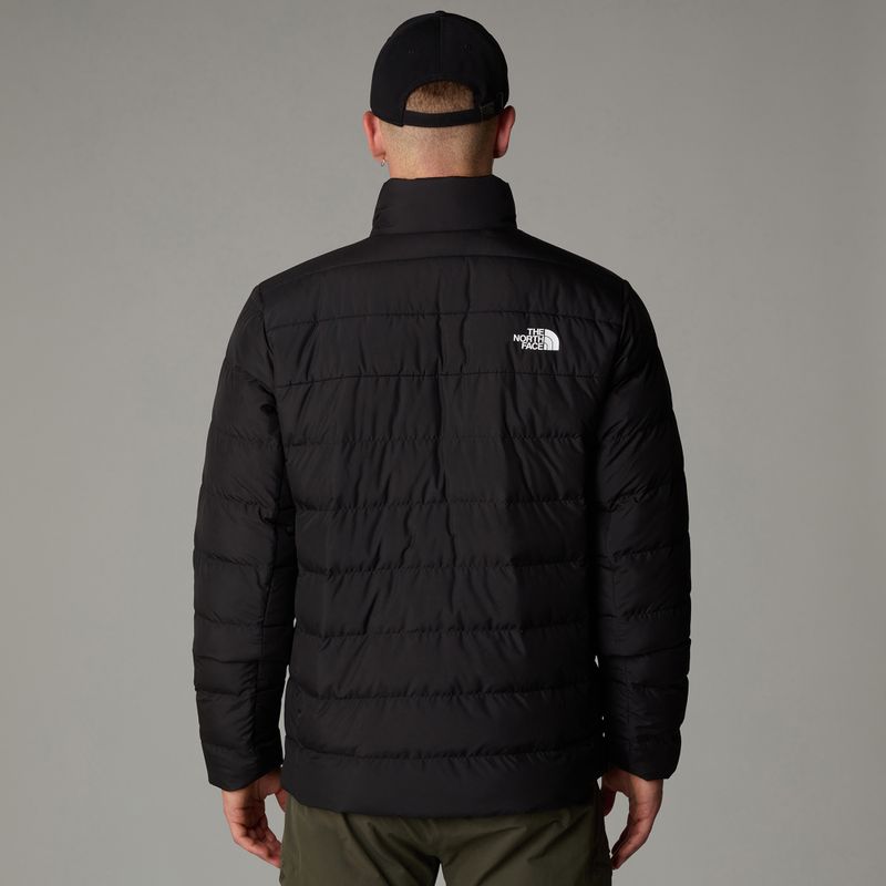 Giacca a piumino da uomo The North Face Aconcagua 3 nera 3