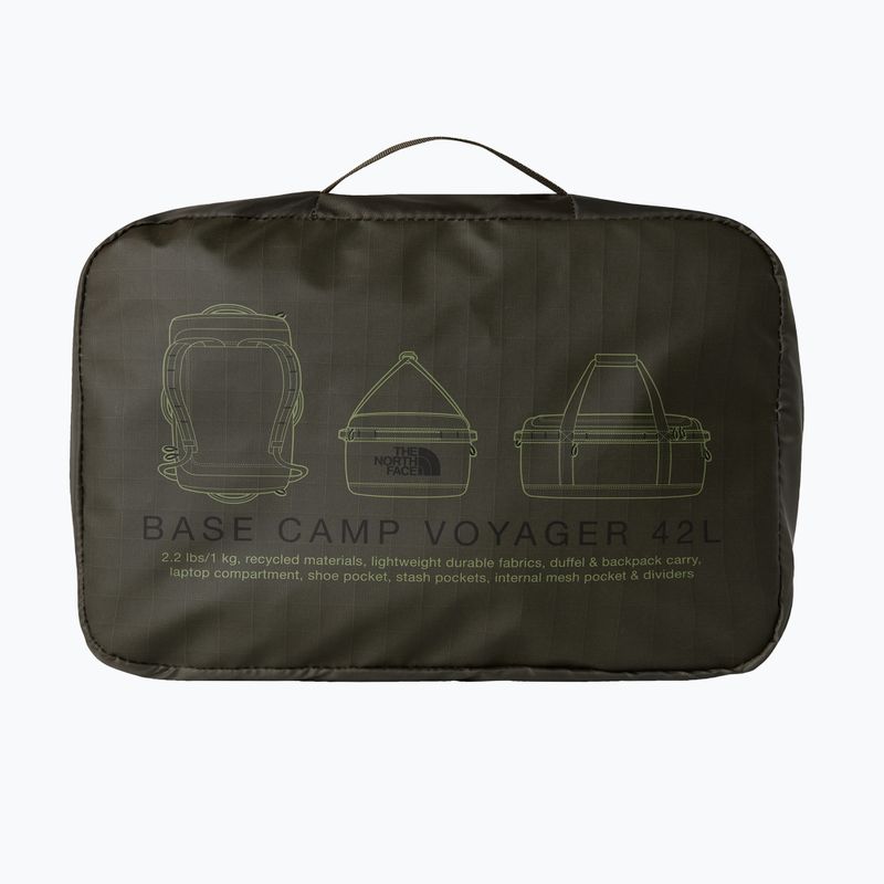 Borsa da viaggio The North Face Base Camp Voyager Duffel 42 l new taupe green 5